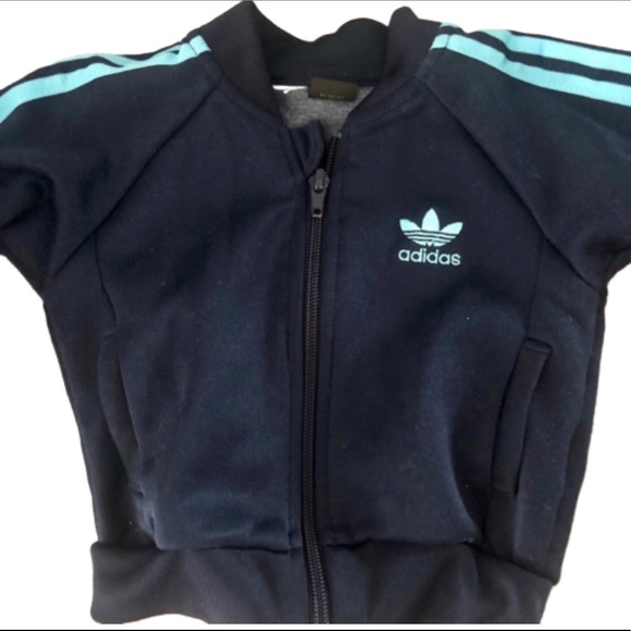 Adidas Toddler Track Suit Top Pants 9 Months - Picture 5 of 8